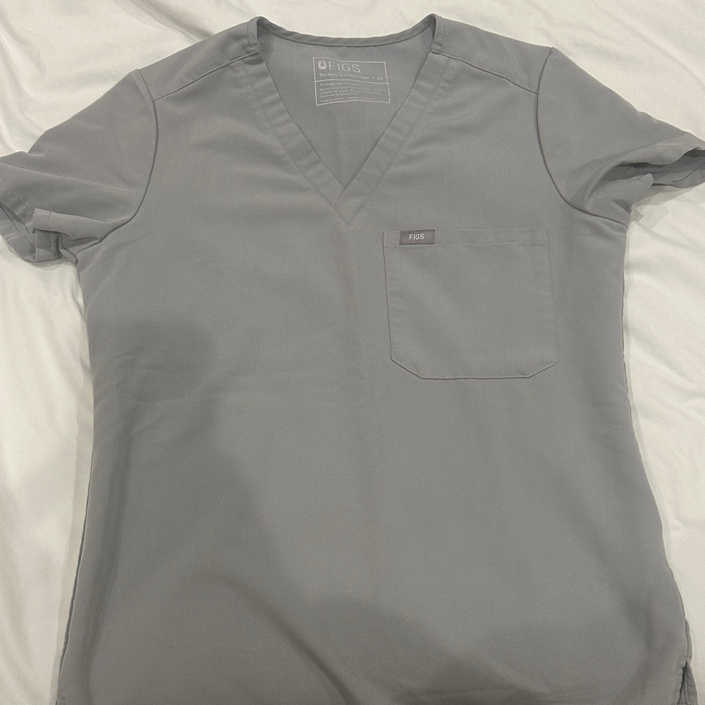 Figs light grey caterina top